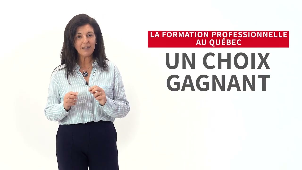 La formation professionnelle : un choix gagnant