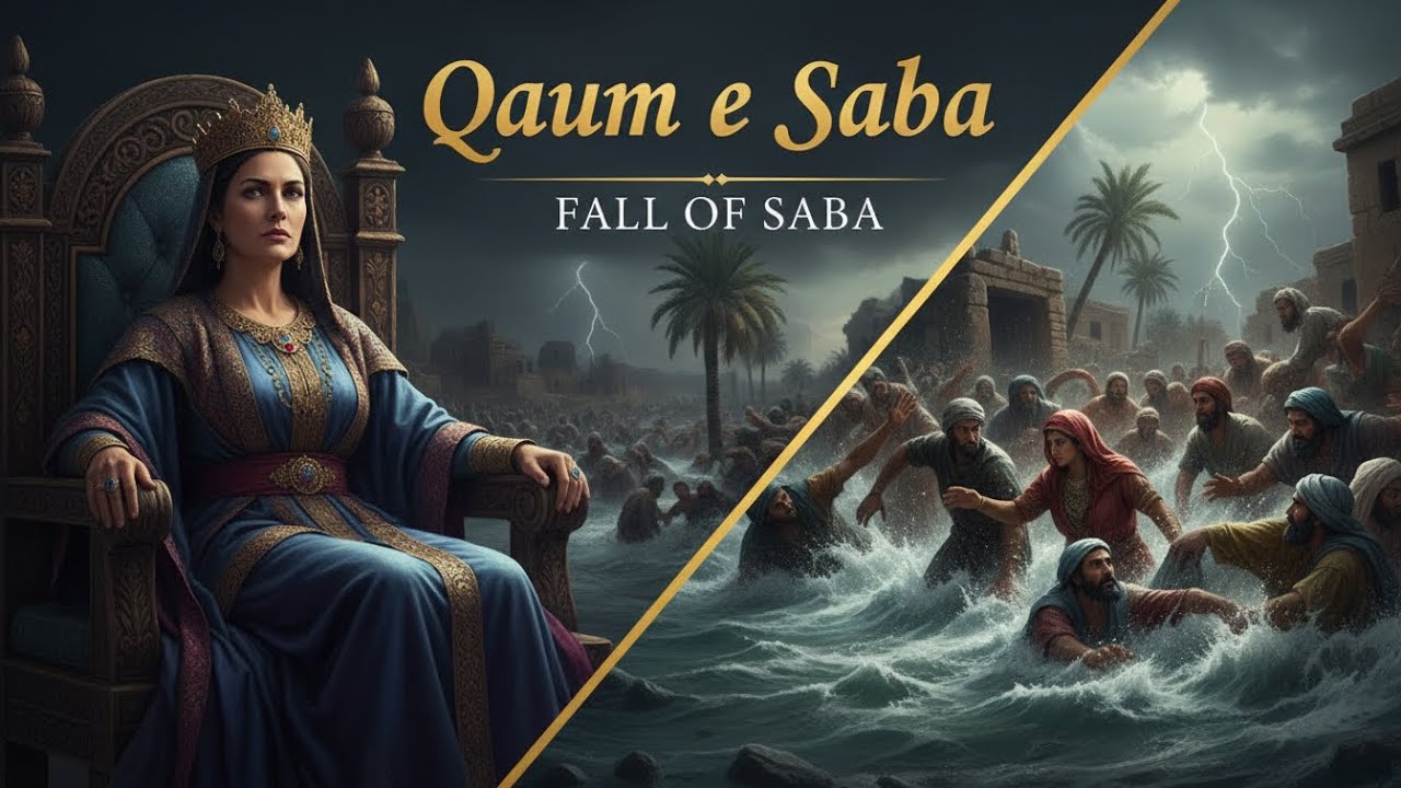 Untold Story Of Qaum e Saba :| Quran Pak ma Qaum e Saba Ka Waqiya ?| 