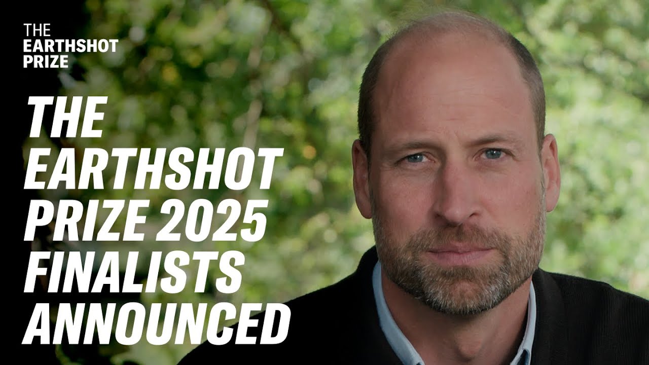 Его Королевское Высочество принц Уильям представляет финалистов премии Earthshot Prize 2025