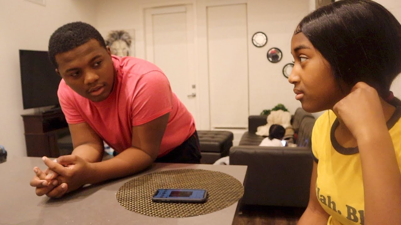 I MADE MY LITTLE SISTER BREAK UP WITH HER BOYFRIEND !!!