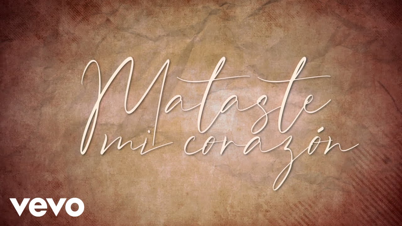 Fernando Sujo - Mataste Mi Corazón (LETRA)