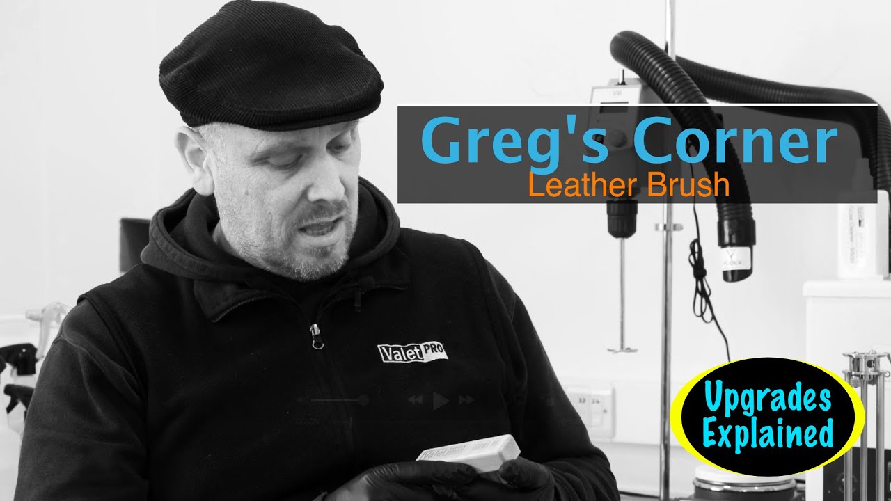 Greg's Corner - Leather Brush