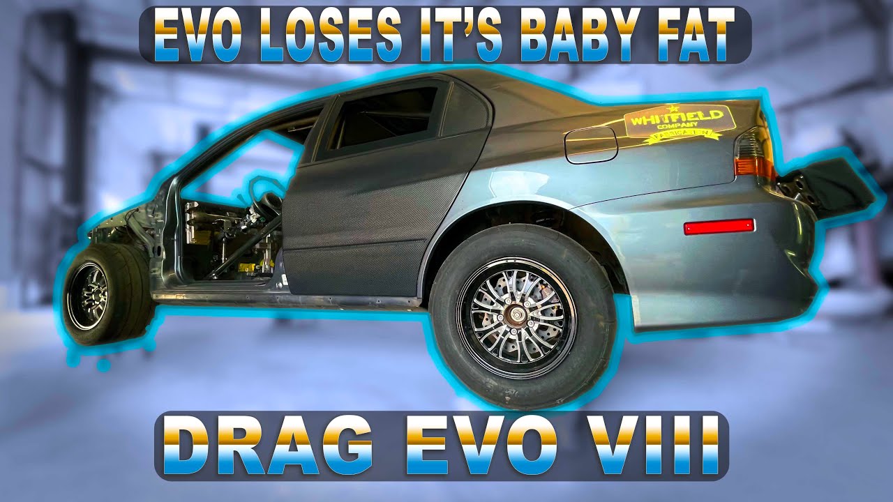 Drag EVO Gets Some Serious Weight Reduction | Carbon Fiber Doors, Hood, Truck & other various Panels
