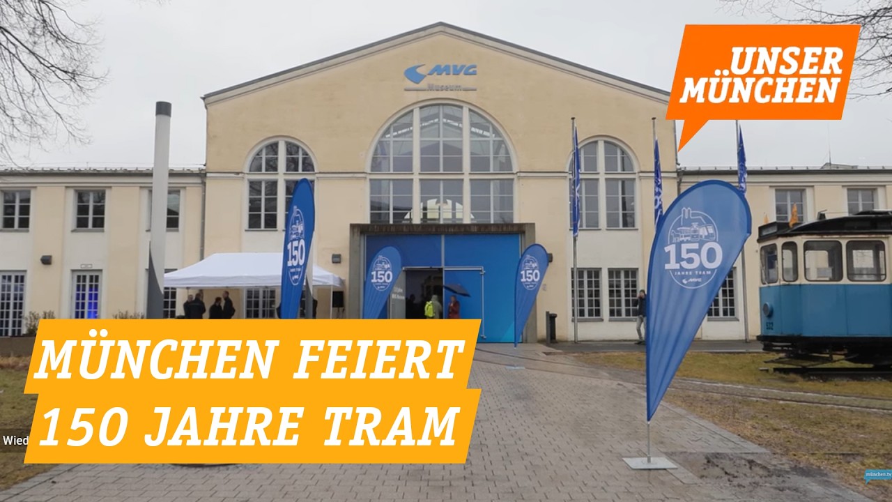 München feiert 150 Jahre Tram