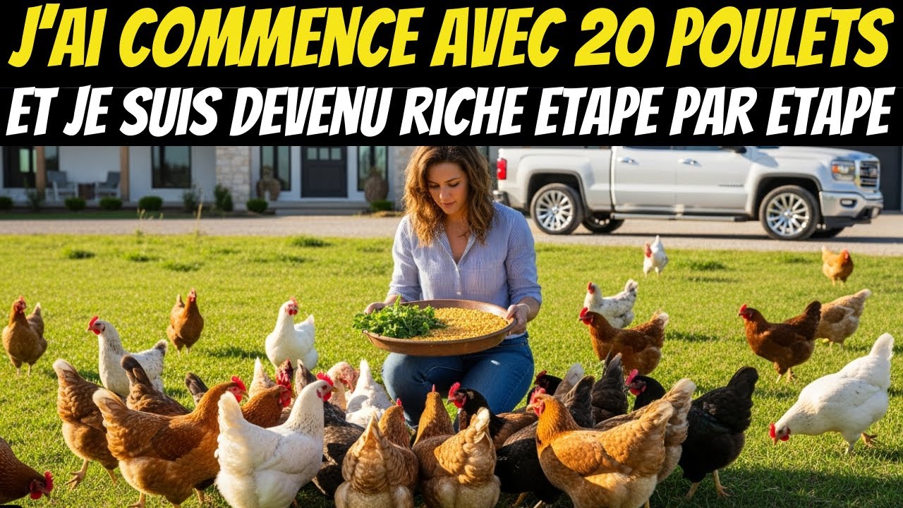 Comment démarrer avec 20 poules pondeuses et devenir riche, étape par étape