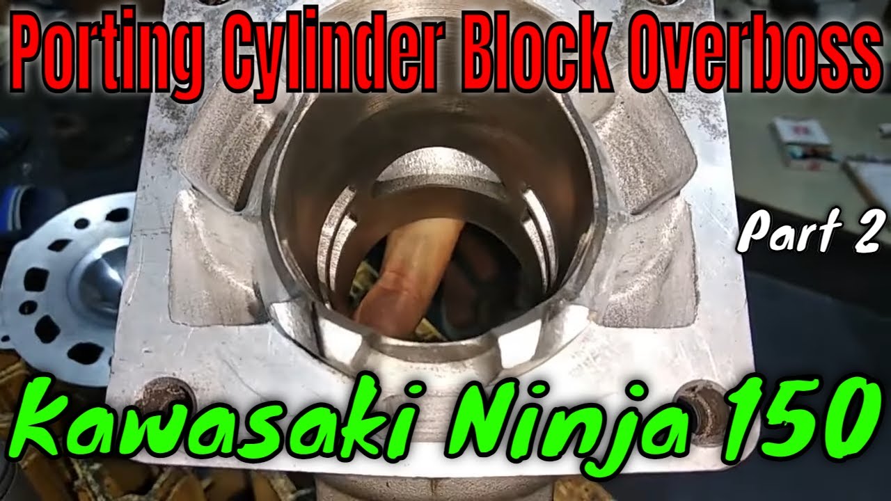 Rencana Porting Cylinder Block Ninja Setelah Di Overboss - Part 2