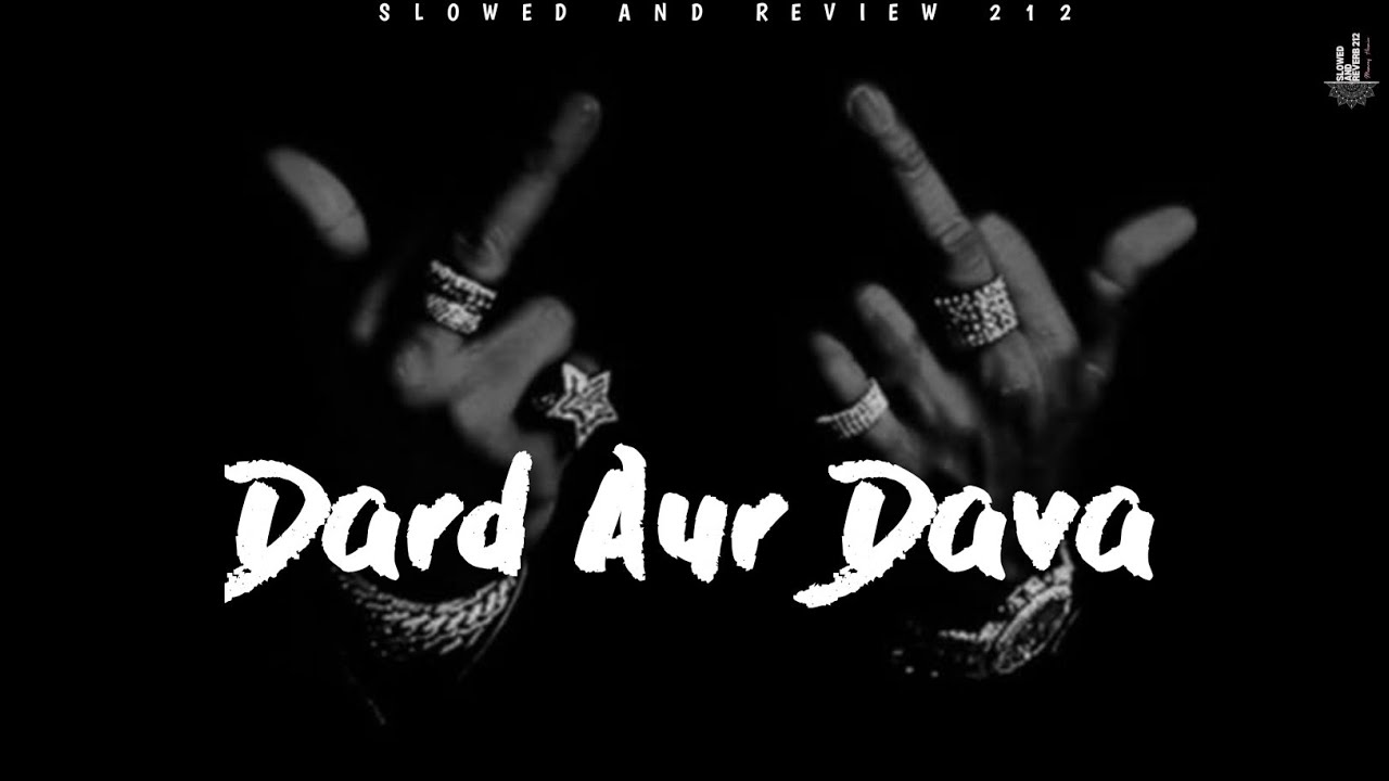 Dard Aur Dava - Joshi G | New Sad Hindi Rap Song 2025|SLOWED AND REVIEW 212