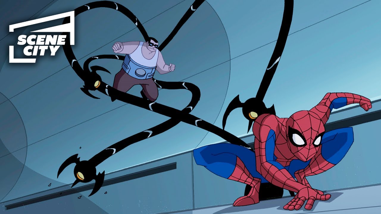 Dr. Octopus Escapes Spider-Man | Spectacular Spider Man (2008)