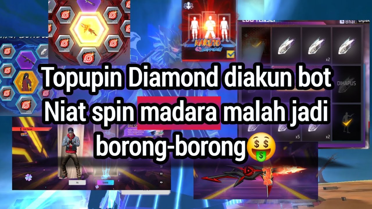 Topupin akun BOT... Hoki banget akunnya🤤