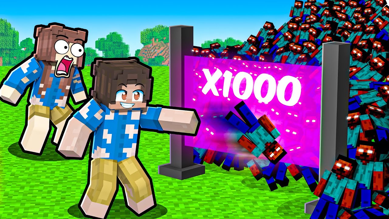 Minecraft'ta HER ŞEYİ ÇOĞALTIP ÇARPABİLİYORUM 🧮