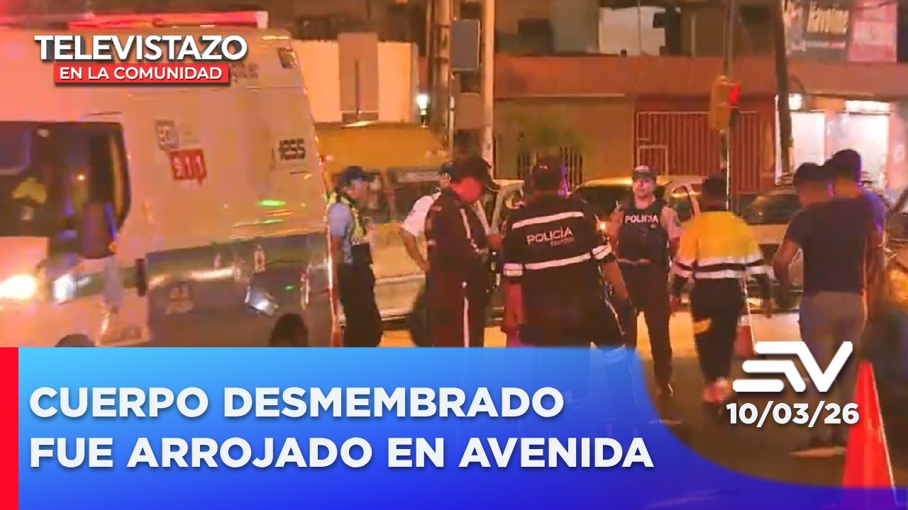 El cuerpo desmembrado de una mujer fue arrojado en Av. 25 de Julio | Televistazo Comunidad Guayaquil