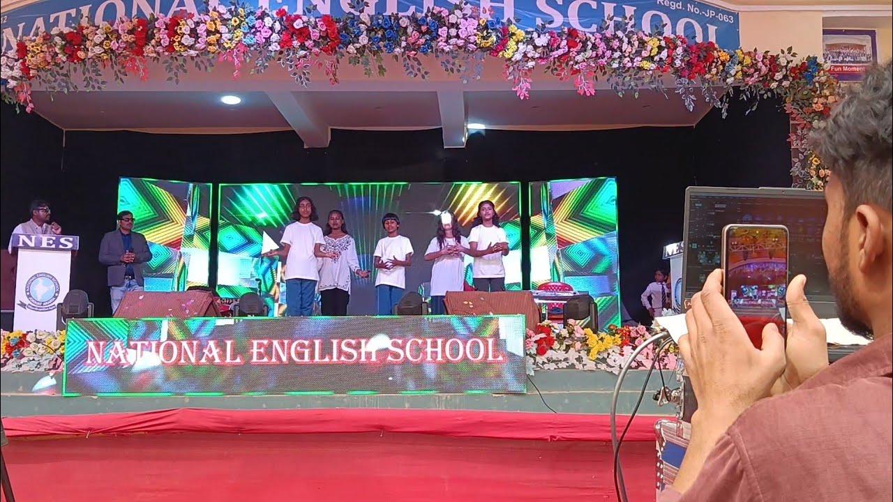 Joki National English School  Annual Function #video #trending #vloger #viralvideo 