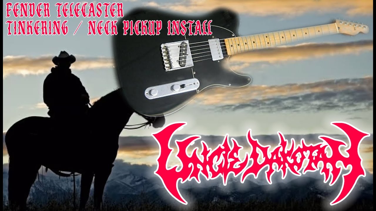Telecaster - Neck Humbucker Install