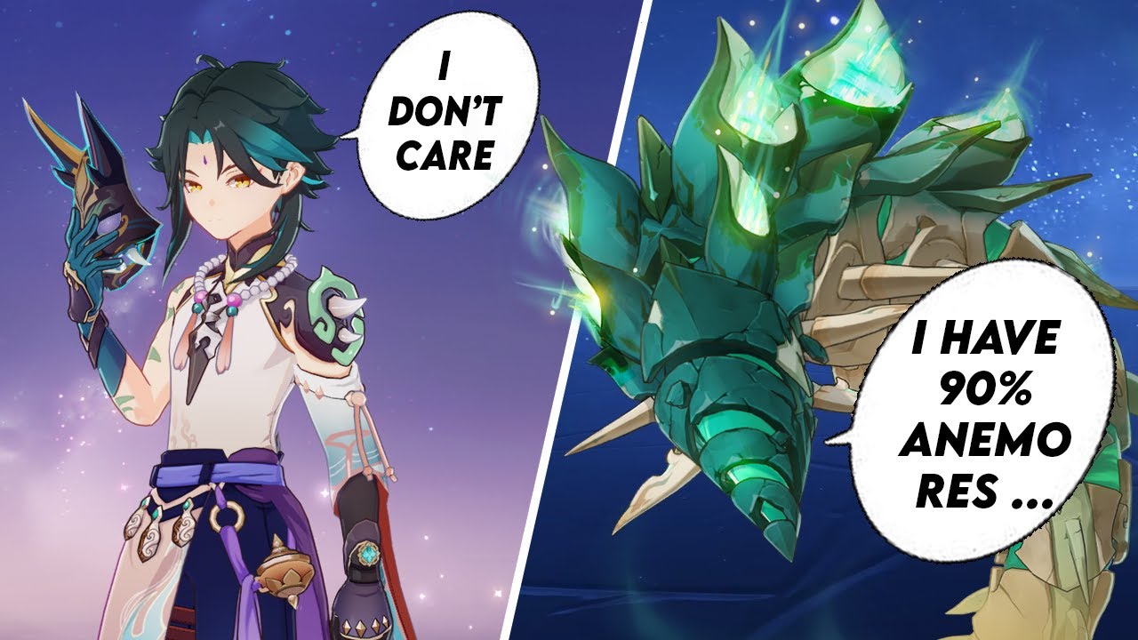 Xiao teams with and without Faruzan / Xianyun + Showcase of his best team in 2024
