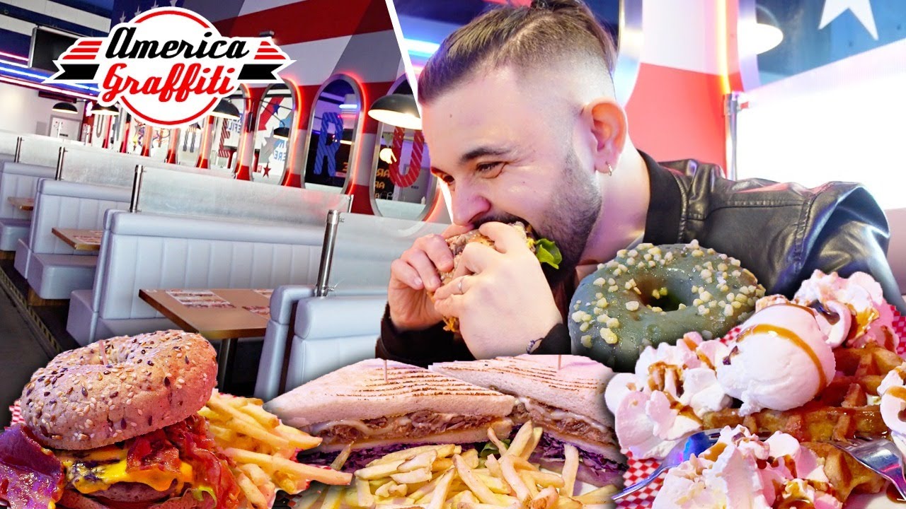 CIBO AMERICANO, Provo L' America Graffiti! 🍩🍔