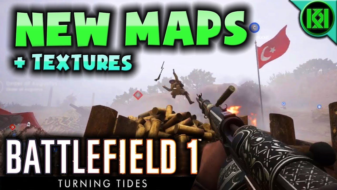 Battlefield 1 Turning Tides DLC Maps | BF1 Achi Baba + Cape Helles Guide (Gameplay & Textures)
