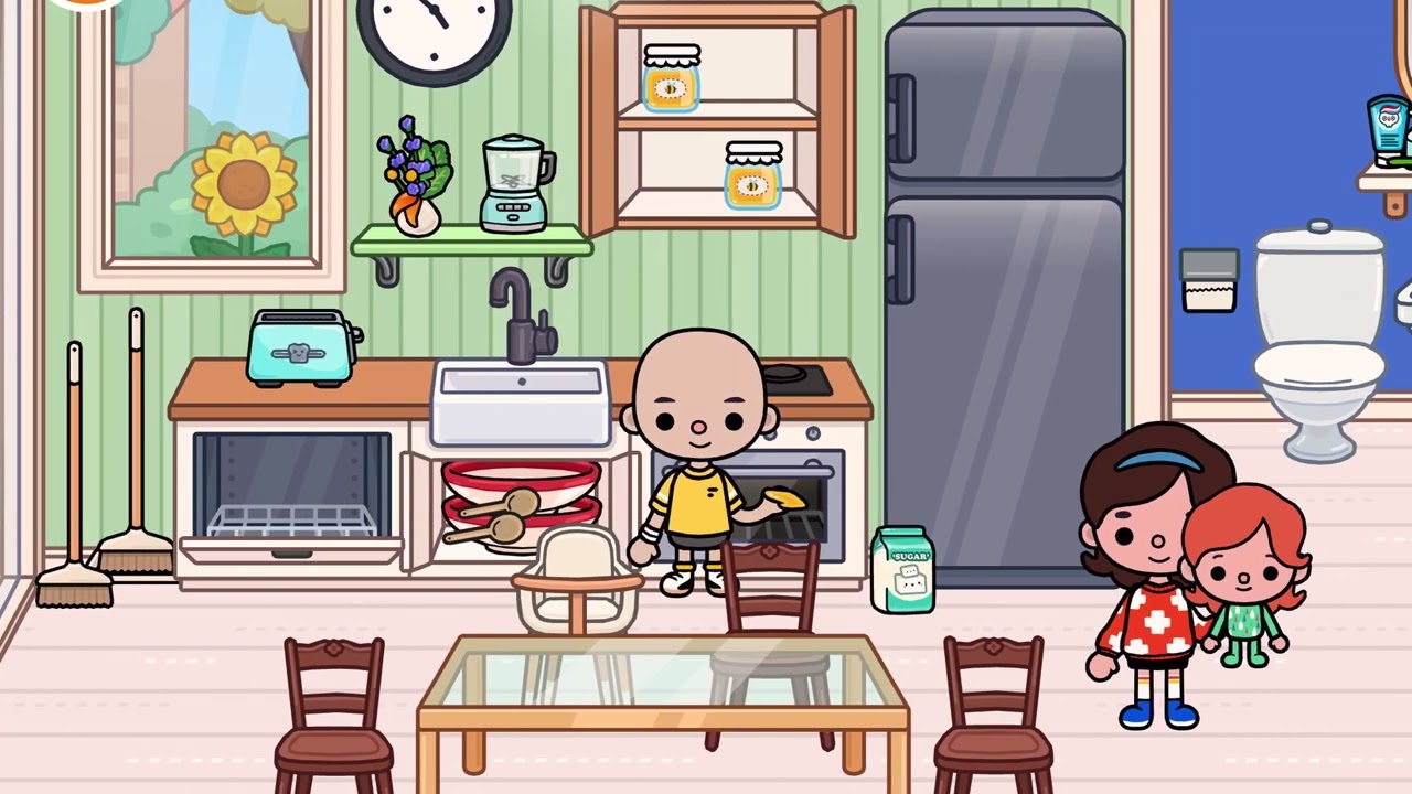 Caillou - Caillou Makes Cookies🍪 S1 E1 Episode Recreation 1