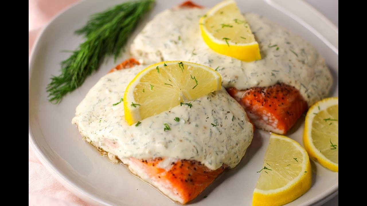 Salmon with Yogurt Sauce Base Recipe