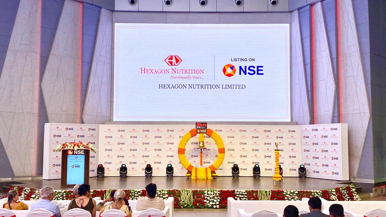 Listing ceremony of Hexagon Nutrition Limited