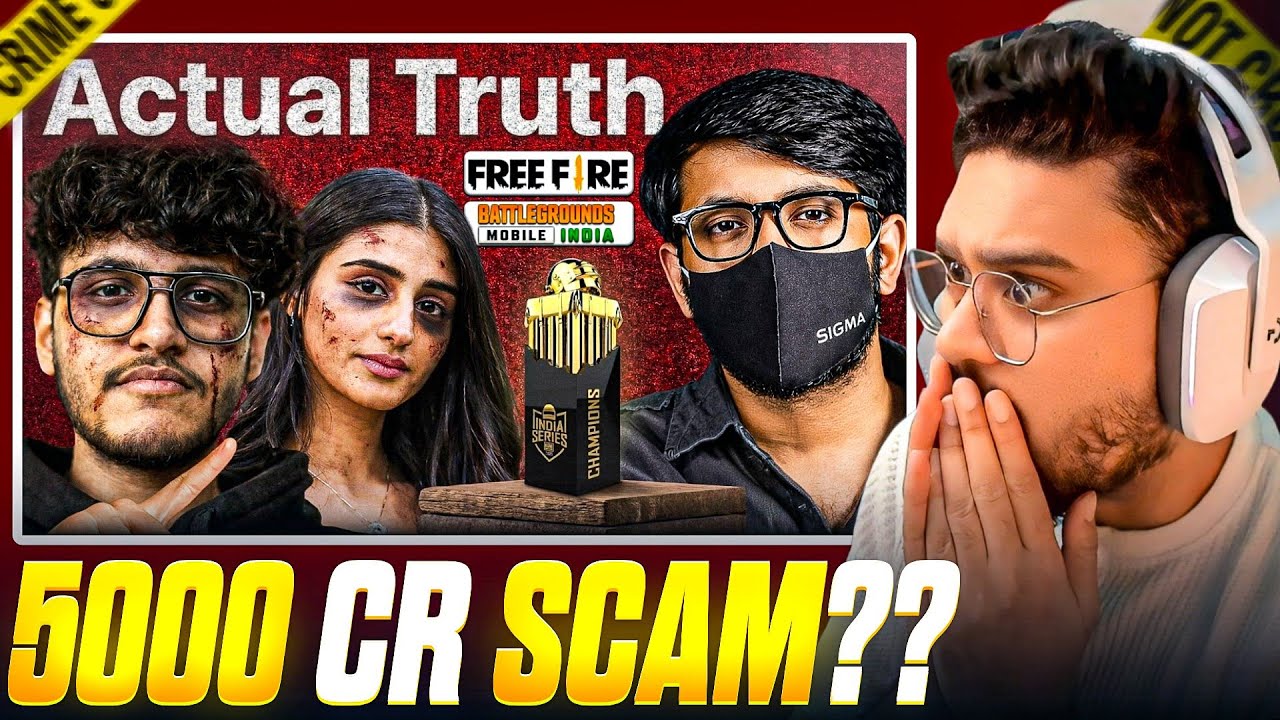 5000 Crore Scam Exposed 😱 BGMI And FreeFire Creators 🤬 Reaction @ThorGaming77