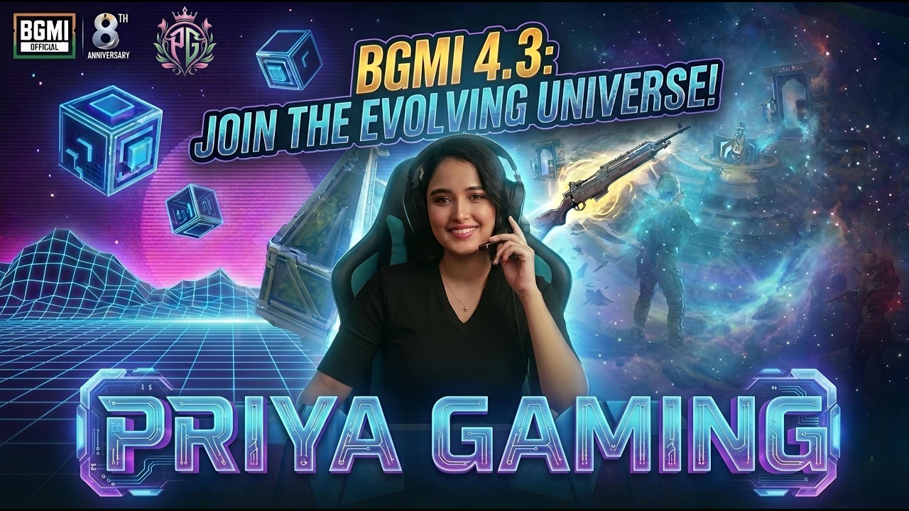 🔴Chill Stream!!!🥶 | BGMI LIVE🌸 | Tamil Girl Gamer🎮 #gbts #madanop #botsquad #priyagaming