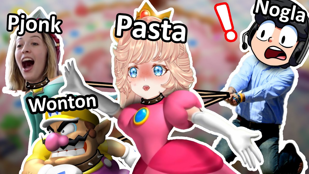 NOGLA PLAYS MARIO PARTY WITH US ADHD LEASH KIDS