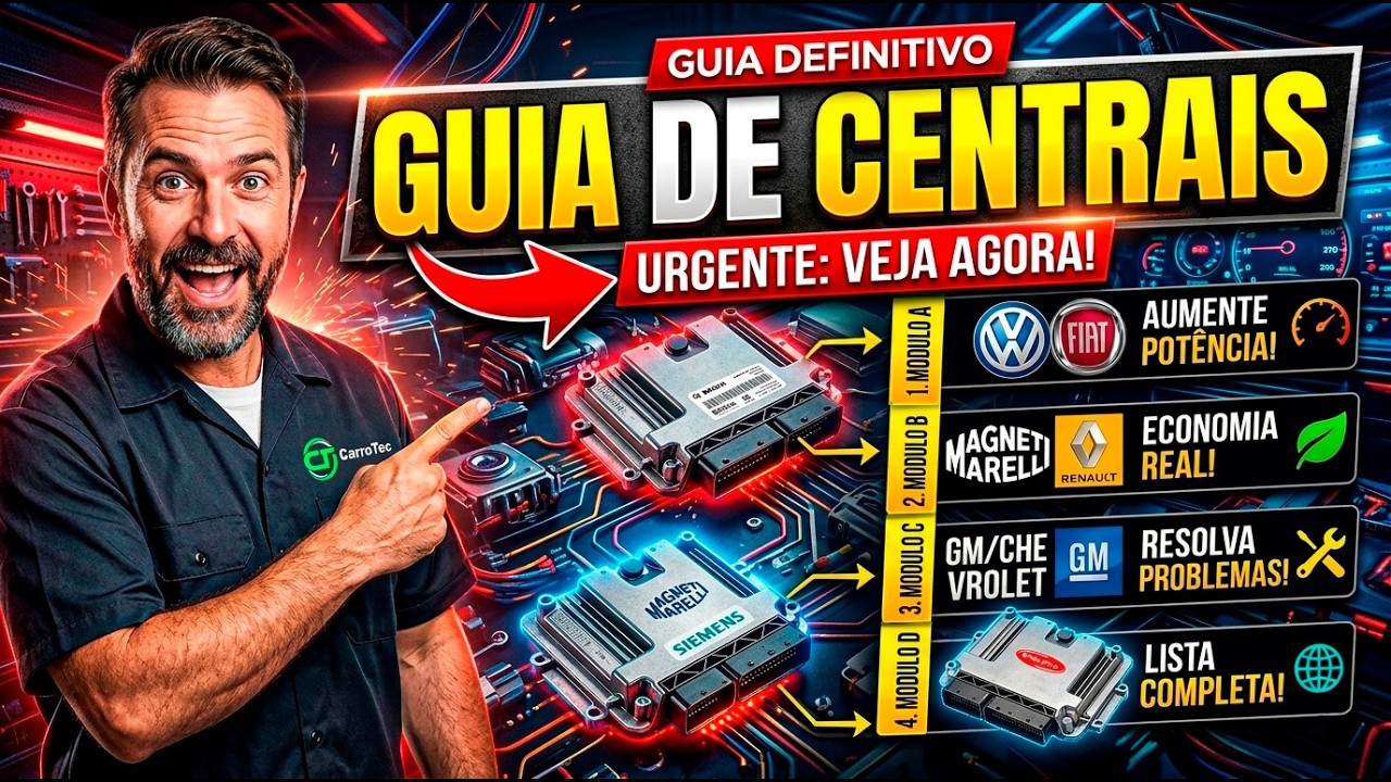 CONHEÇA NOSSO GUIA DE CENTRAIS AUTOMOTIVAS