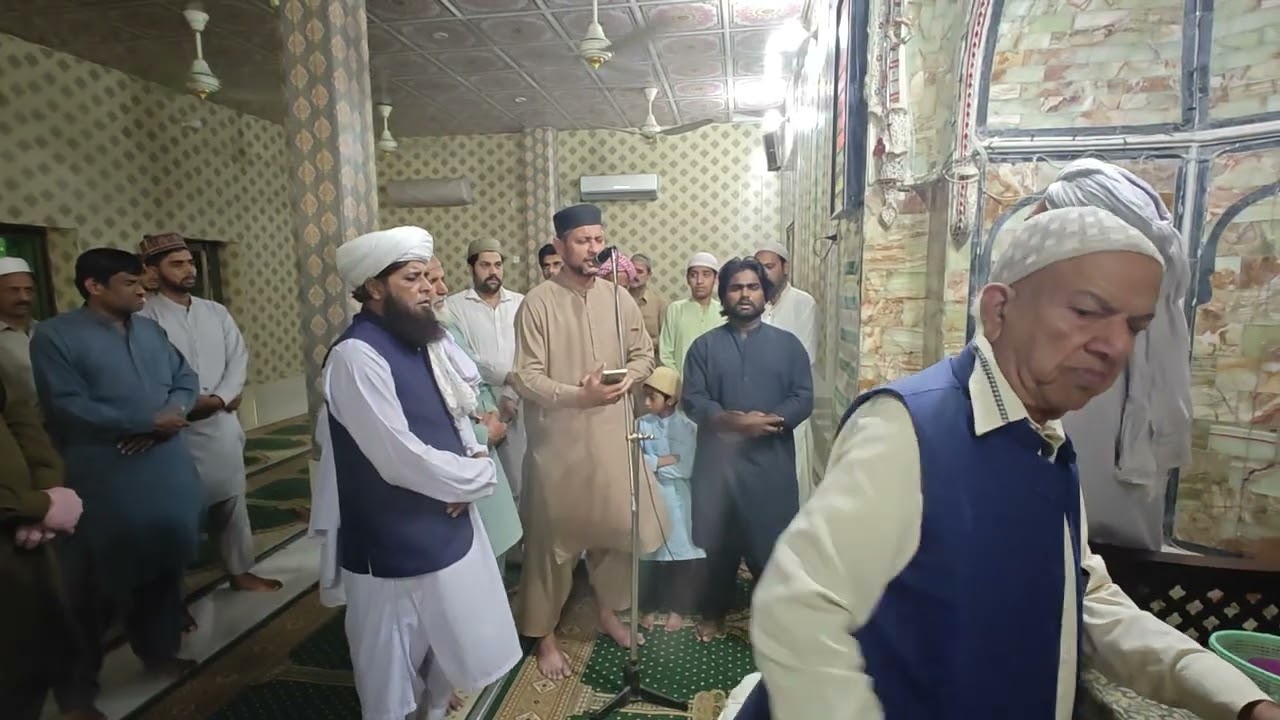  Mustafa Jane Rehmat Juma Tul Mubarak at Masjid Rabbani|Chatha Sb, Amir Mahmood, Liaqat  & Saleem sb