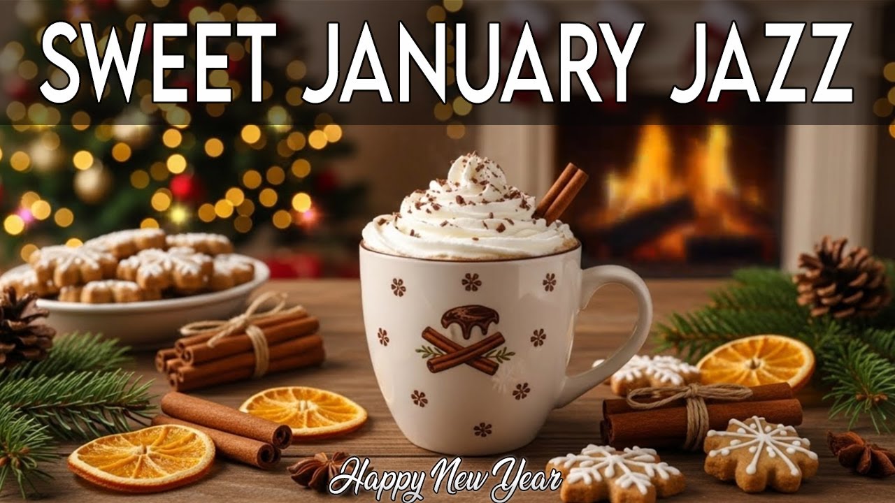 Sweet January Jazz ☕ Lively Bossa Grooves for Gentle Drive, Smooth Tempo & Daily Balance 🎶