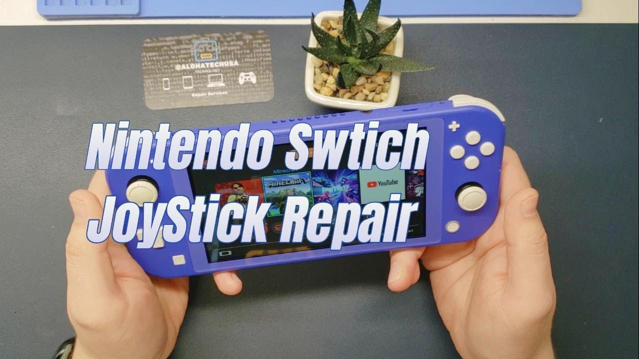 Nintendo Switch Lite Repair: Fixing Broken Left Joy-Con Stick | Step-by-Step Replacement Guide