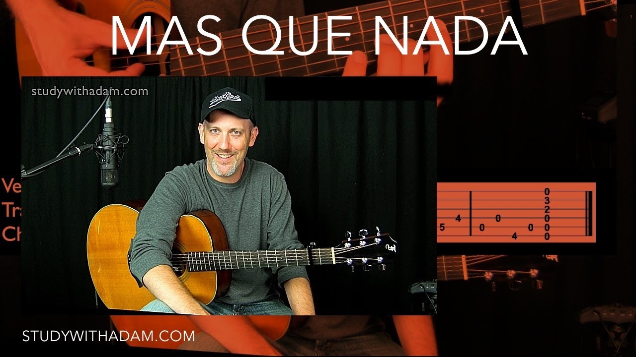 Mas Que Nada - Guitar Lesson