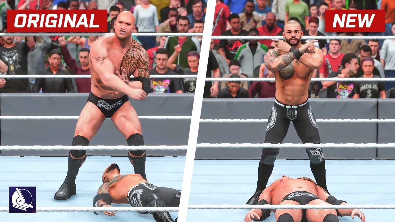 WWE 2K19 Top 10 New Moves Variations (Animations) #9