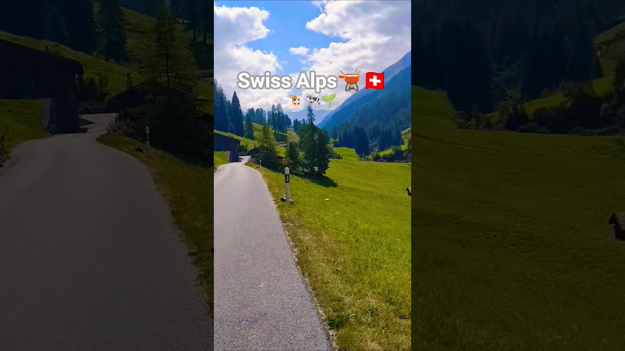 Never go to Switzerland again... So beautiful landscape🥰🇨🇭. #beautiful #viral #fyp # #goviral #swiss