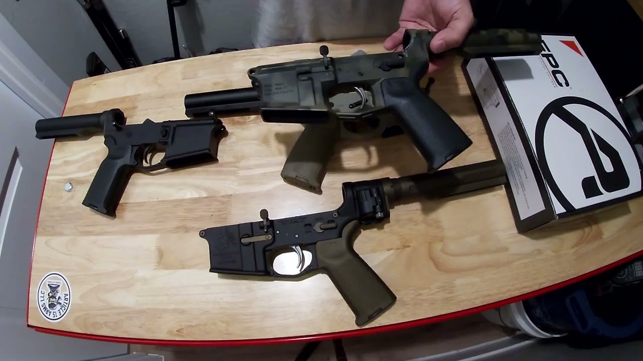 Picking an AR Stripped Lower