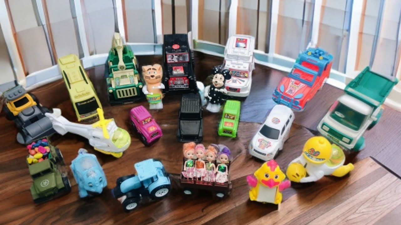 Gadi wala cartoon / toys for kids / kids toys / cars for kids / tractor video 