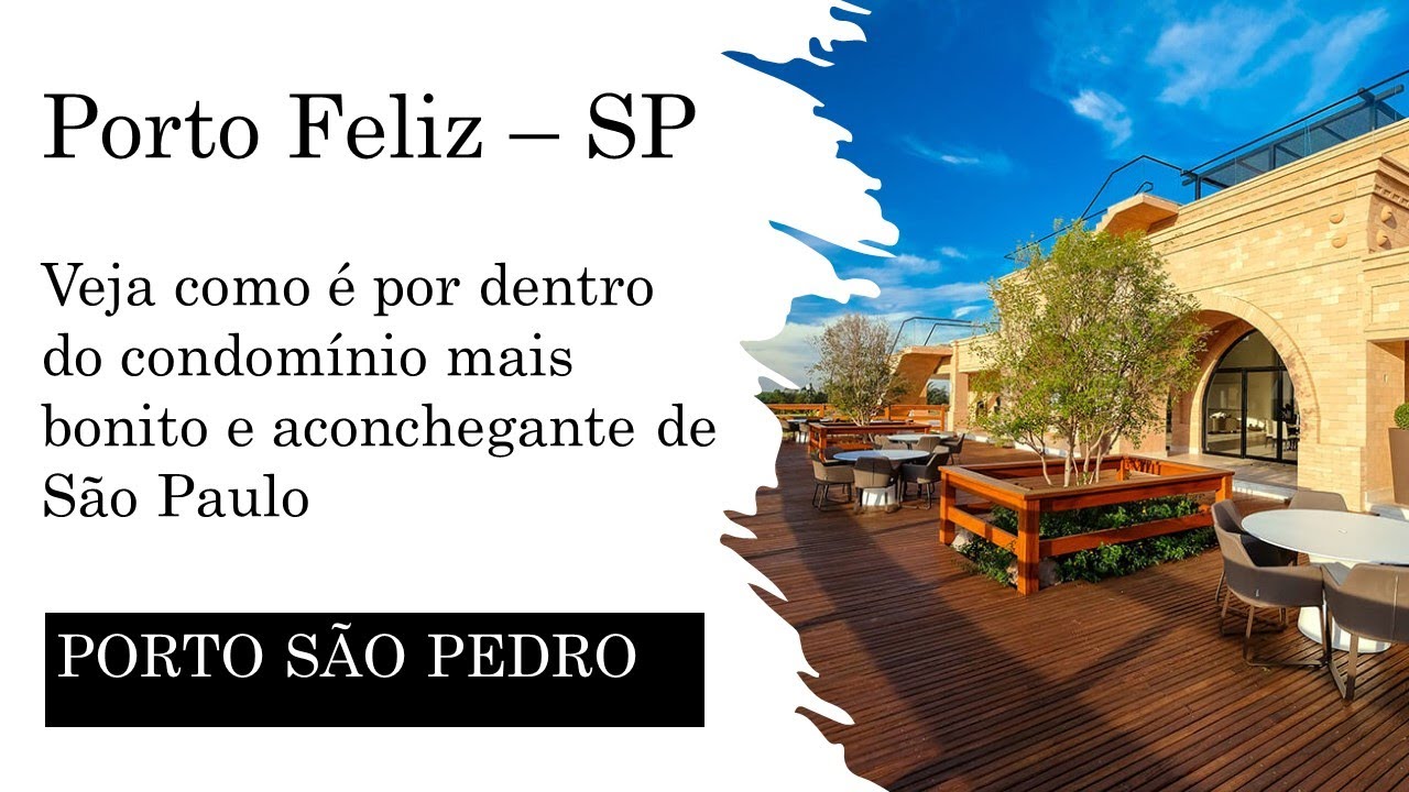 Por dentro do residencial PORTO SÃO PEDRO na cidade de PORTO FELIZ interior de SP