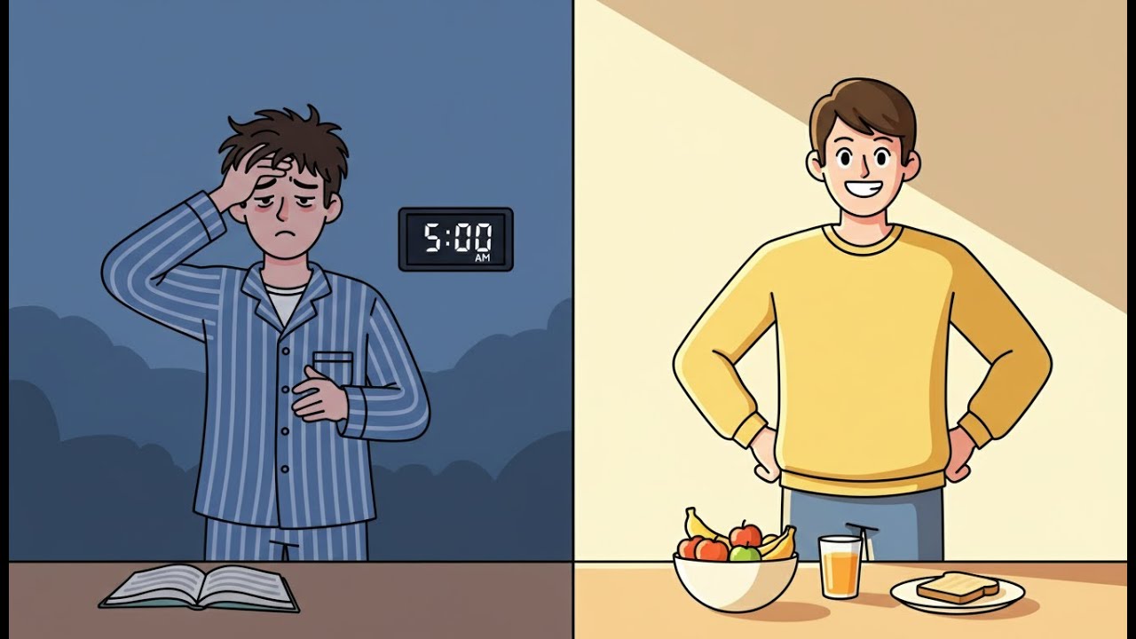 الاستيقاظ الساعة 5 صباحاً | السر الذي لا يخبرك به الناجحون #الاستيقاظ_المبكر