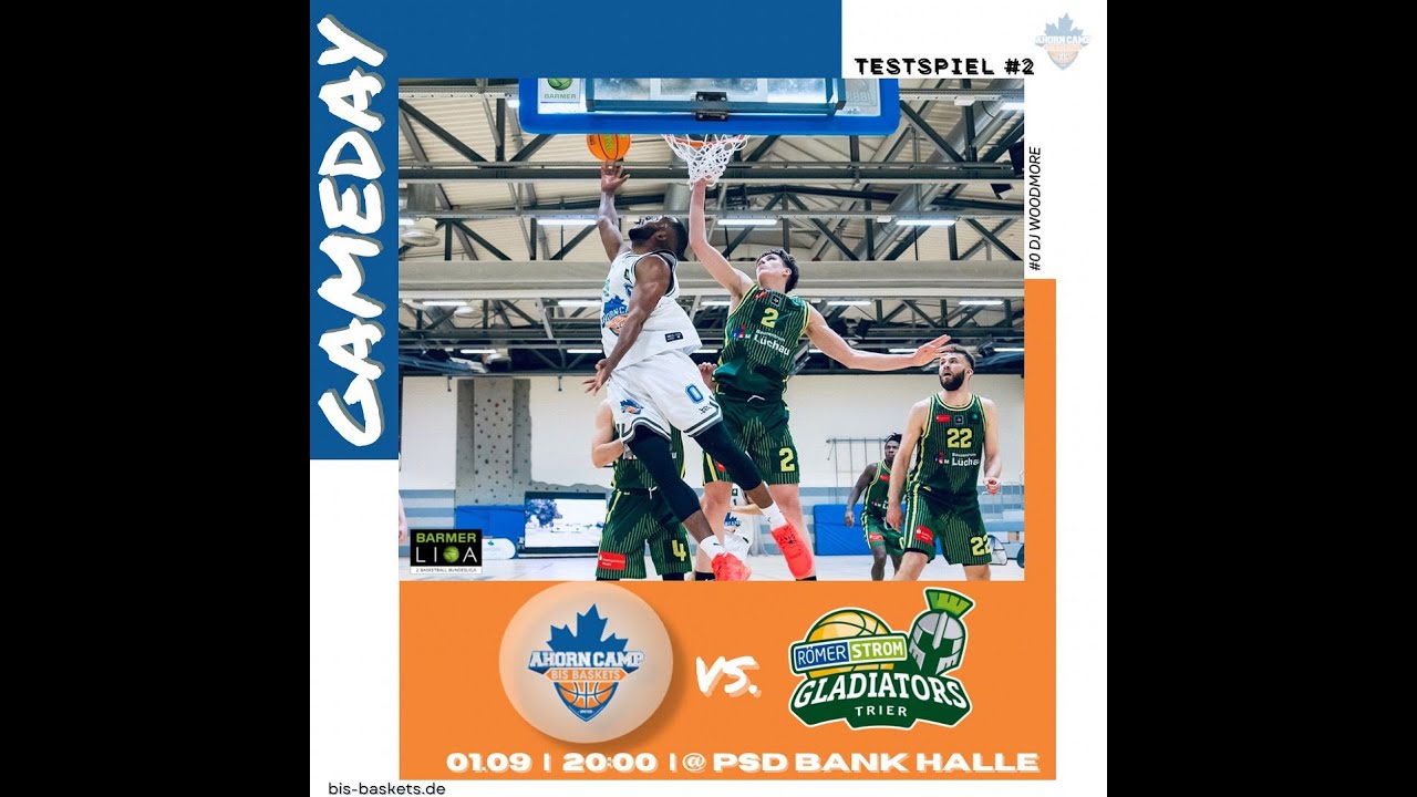 Ahorn Camp BIS Baskets vs. Gladiators Trier