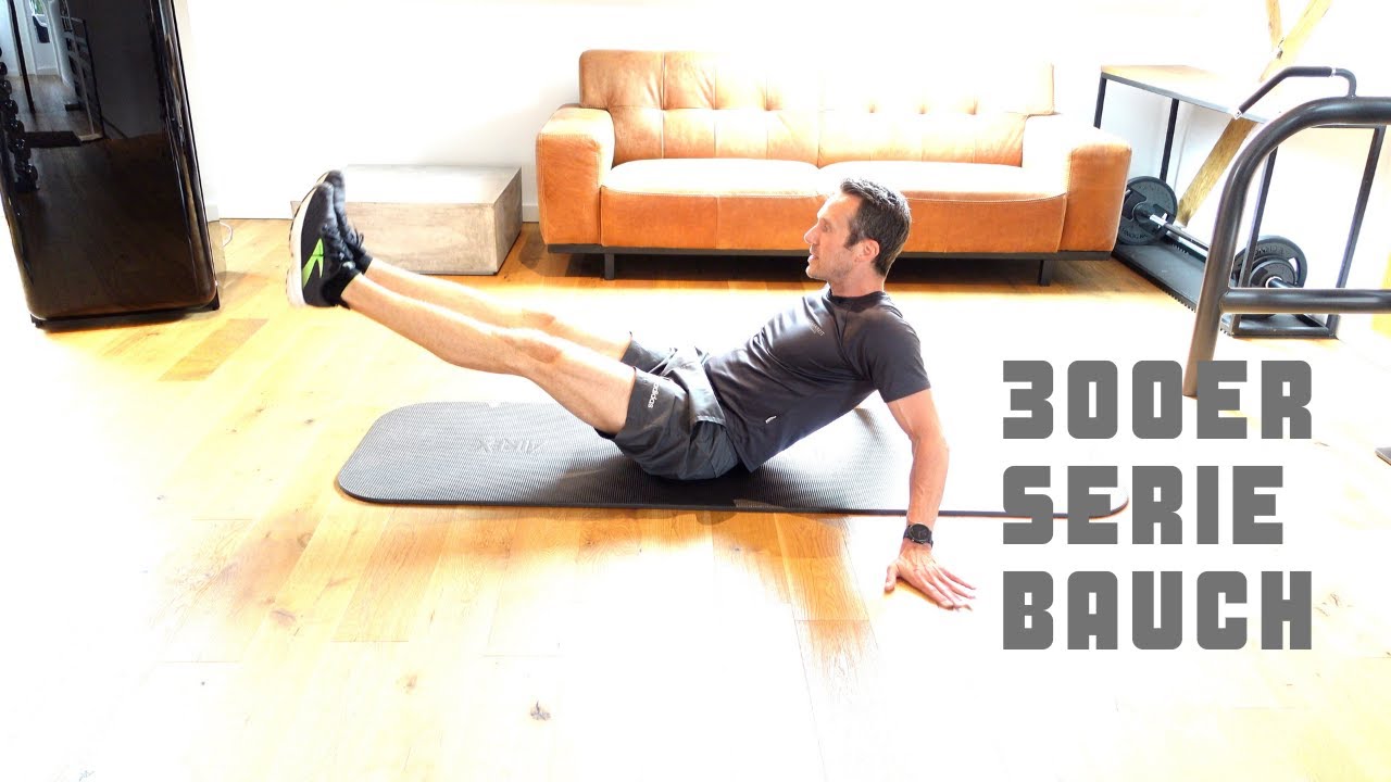 15 MIN | 300ER SERIE BAUCH | FORTGESCHRITTENE | BAUCHWORKOUT | MITTEL | COACH ALEX