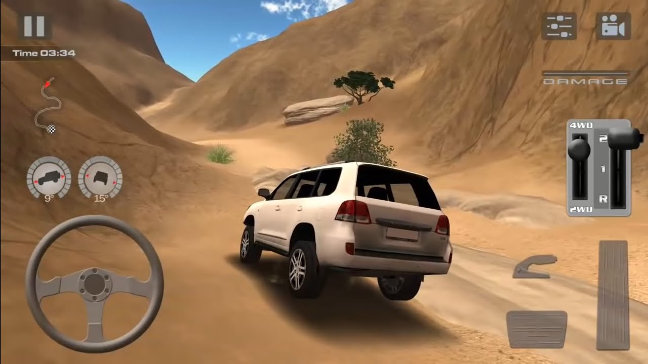 Offroad drive: Desert -Toyota Land Cruiser 200 Level 4