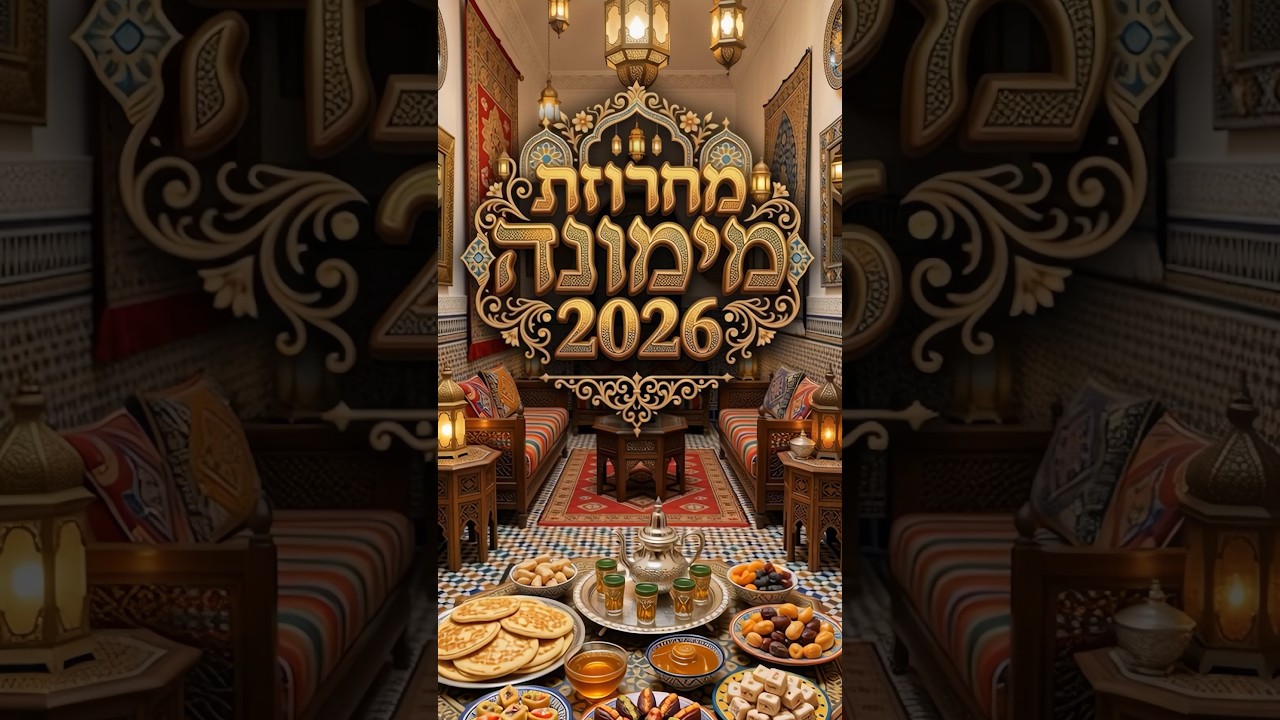 מחרוזת מימונה 2026 🥞🪬 #מימונה #מלחמה #תתמגנו_ותסעדו