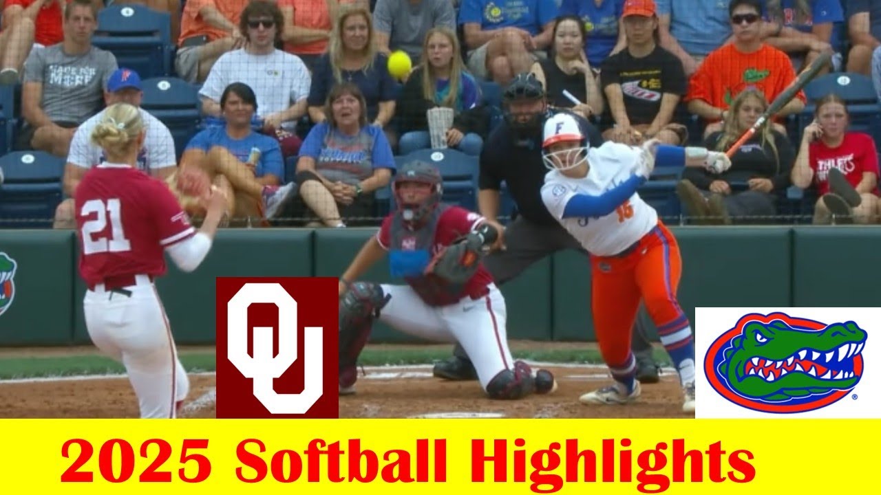 #1 Oklahoma vs #7 Florida Softball Game Highlights 5 1 2025