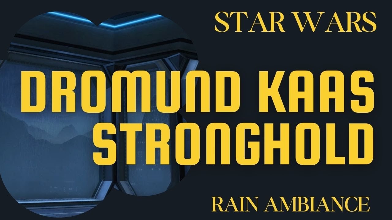 Dromund Kaas Stronghold Rain & Thunder Ambiance  (Star Wars : The Old Republic)