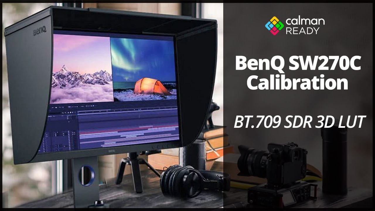 Калибровка BenQ SW270C - BT.709 SDR 3D LUT с использованием Calman