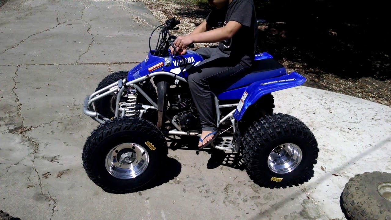 02 YAMAHA BLASTER/HOLESHOT TIRES DOUGLAS RIMS