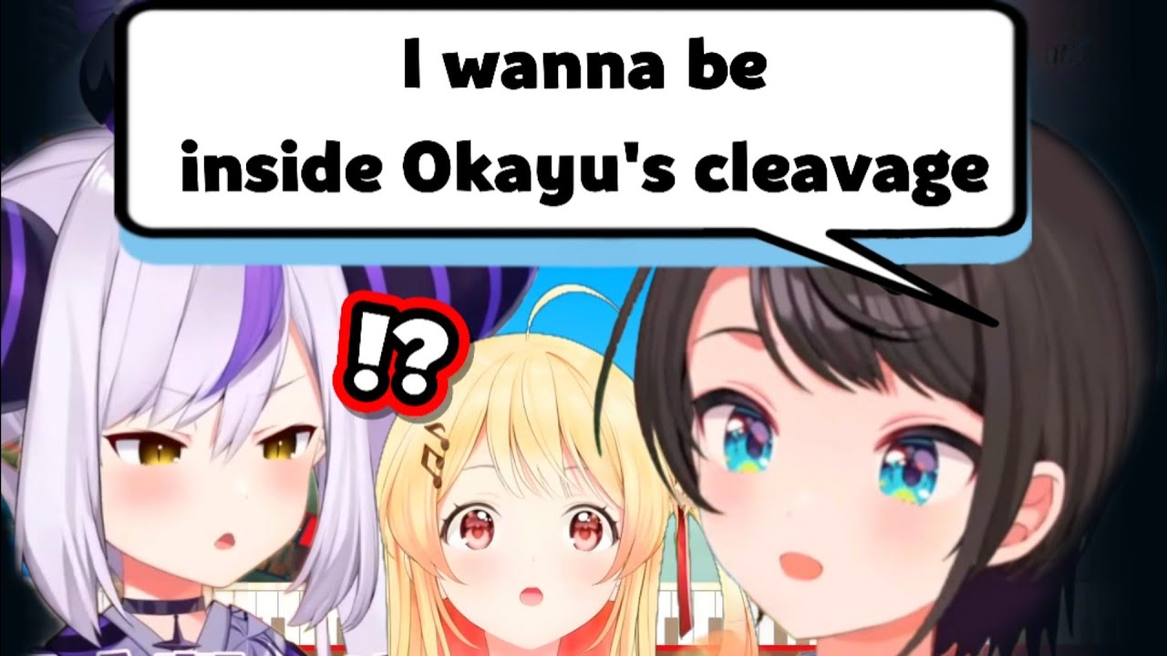 Kanade and Laplus Burst Out Laughing After Subaru Said This Yabai Thing...【Hololive】
