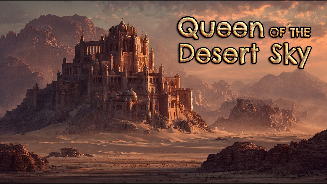 Queen of the Desert Sky | Middle Eastern World Fusion Song of Fire and Grace