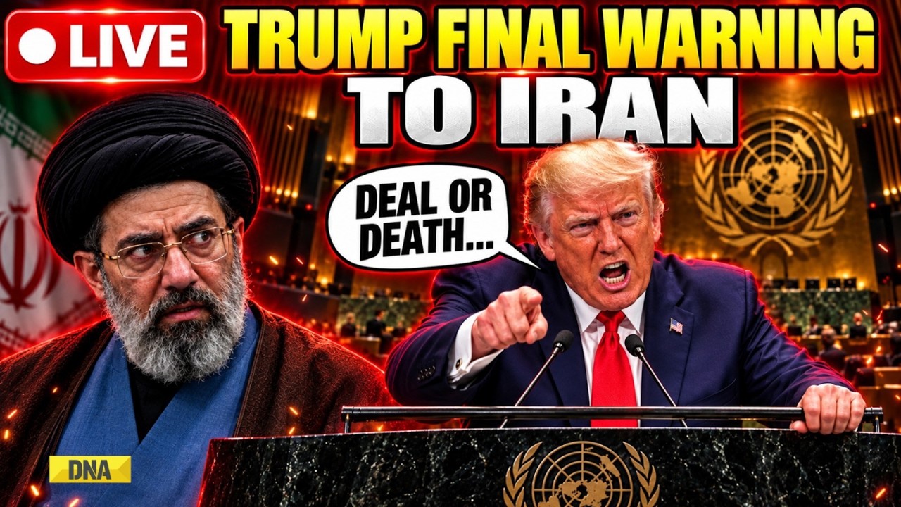 US-Iran WAR LIVE: 'Make Deal Or Face Hell...' Trump's Final Warning To Iran In UN Speech; Trump Live