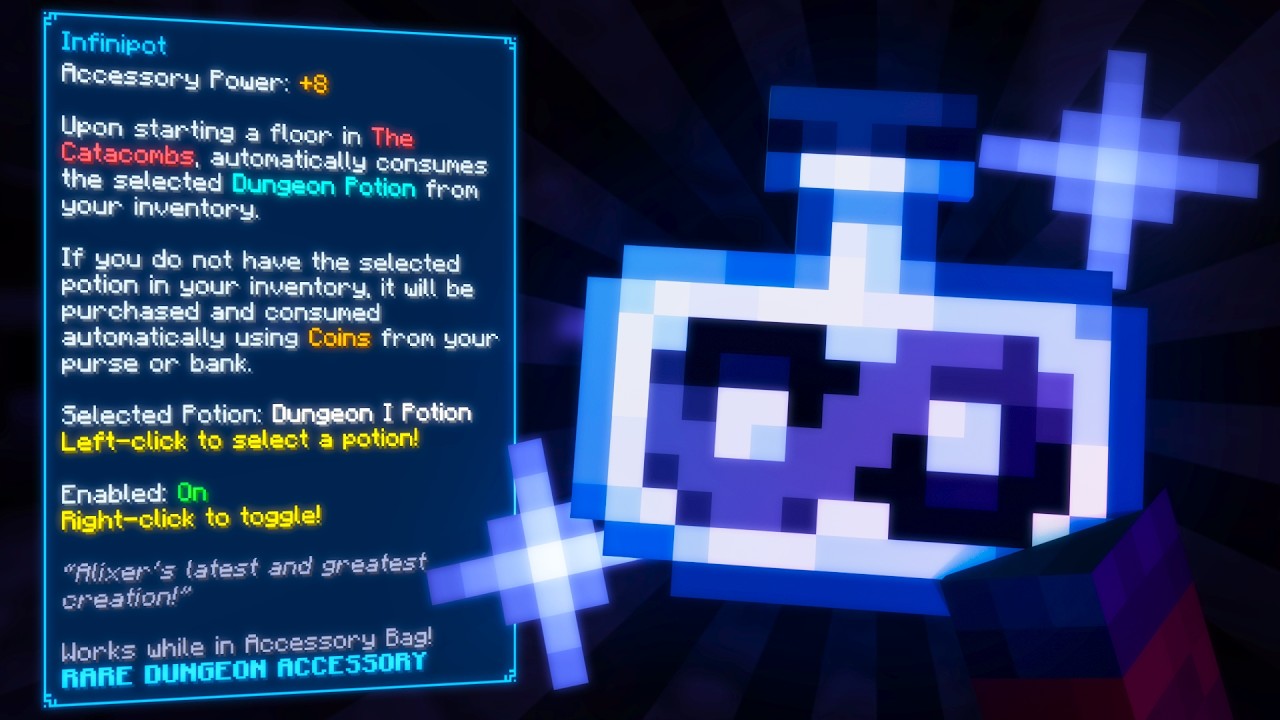 my minister perk is here!! (Hypixel Skyblock Alpha)