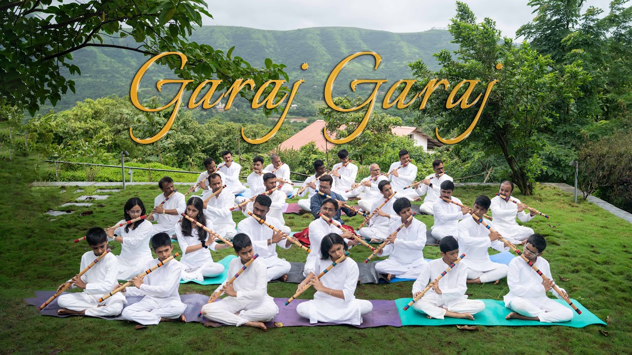 Garaj Garaj | Flute Version | Blissful Winds Foundation | Classical Music | Rain Raaga |